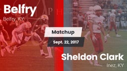 Matchup: Belfry vs. Sheldon Clark   2017