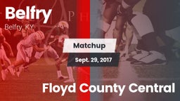 Matchup: Belfry vs. Floyd County Central 2017