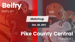 Matchup: Belfry vs. Pike County Central  2017