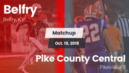 Matchup: Belfry vs. Pike County Central  2018