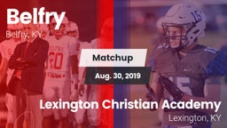 Matchup: Belfry vs. Lexington Christian Academy 2019