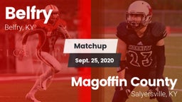 Matchup: Belfry vs. Magoffin County  2020