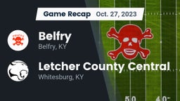 Recap: Belfry  vs. Letcher County Central  2023