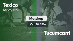 Matchup: Texico vs. Tucumcarri 2016