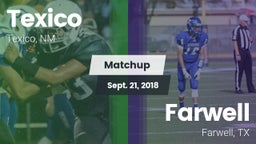 Matchup: Texico vs. Farwell  2018