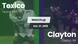 Matchup: Texico vs. Clayton  2018