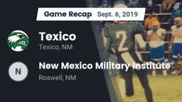 Recap: Texico  vs. New Mexico Military Institute 2019