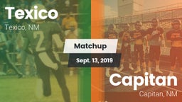 Matchup: Texico vs. Capitan  2019