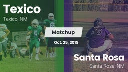 Matchup: Texico vs. Santa Rosa  2019