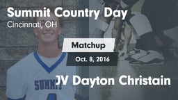 Matchup: Summit Country Day vs. JV Dayton Christain 2016