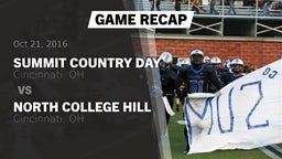 Recap: Summit Country Day vs. North College Hill  2016