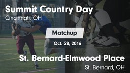 Matchup: Summit Country Day vs. St. Bernard-Elmwood Place  2016