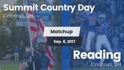 Matchup: Summit Country Day vs. Reading  2017