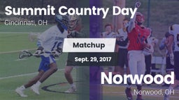 Matchup: Summit Country Day vs. Norwood  2017