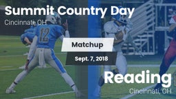 Matchup: Summit Country Day vs. Reading  2018