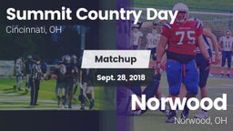 Matchup: Summit Country Day vs. Norwood  2018