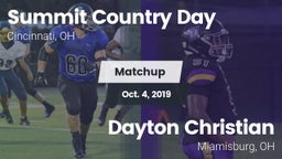 Matchup: Summit Country Day vs. Dayton Christian  2019