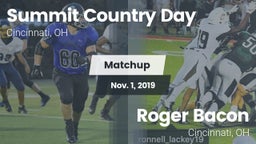 Matchup: Summit Country Day vs. Roger Bacon  2019