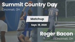 Matchup: Summit Country Day vs. Roger Bacon  2020