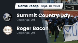 Recap: Summit Country Day vs. Roger Bacon  2020