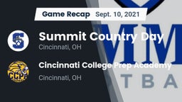 Recap: Summit Country Day vs. Cincinnati College Prep Academy  2021