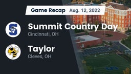 Recap: Summit Country Day vs. Taylor  2022