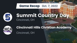 Recap: Summit Country Day vs. Cincinnati Hills Christian Academy 2022