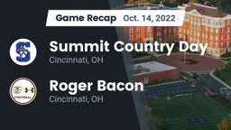 Recap: Summit Country Day vs. Roger Bacon  2022