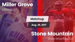 Matchup: Miller Grove High vs. Stone Mountain   2017