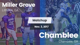 Matchup: Miller Grove High vs. Chamblee  2017
