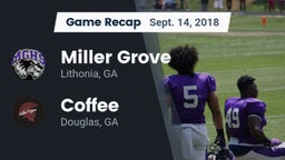 Recap: Miller Grove  vs. Coffee  2018
