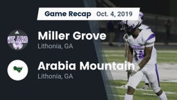 Recap: Miller Grove  vs. Arabia Mountain  2019