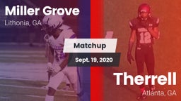 Matchup: Miller Grove High vs. Therrell  2020