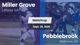 Matchup: Miller Grove High vs. Pebblebrook  2020
