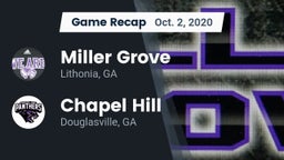 Recap: Miller Grove  vs. Chapel Hill  2020