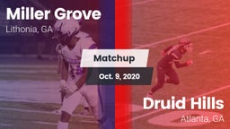 Matchup: Miller Grove High vs. Druid Hills  2020