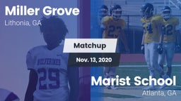 Matchup: Miller Grove High vs. Marist School 2020