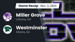 Recap: Miller Grove  vs. Westminster  2023