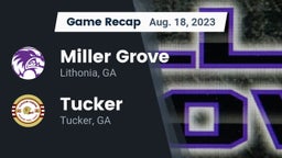 Recap: Miller Grove  vs. Tucker  2023