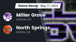 Recap: Miller Grove  vs. North Springs  2024