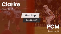 Matchup: Clarke vs. PCM  2017