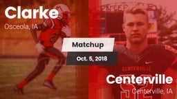 Matchup: Clarke vs. Centerville  2018