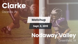 Matchup: Clarke vs. Nodaway Valley  2019