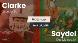 Matchup: Clarke vs. Saydel  2019