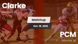 Matchup: Clarke vs. PCM  2019