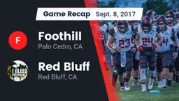 Recap: Foothill  vs. Red Bluff  2017
