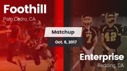 Matchup: Foothill vs. Enterprise  2017