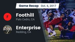 Recap: Foothill  vs. Enterprise  2017
