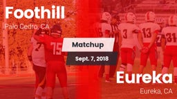Matchup: Foothill vs. Eureka  2018