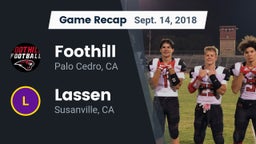 Recap: Foothill  vs. Lassen  2018